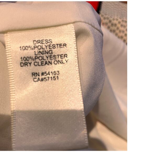 Eliza J Halter Maxi Dress Geometric Print Orange Beige Size 14 Wedding Resort - Picture 6 of 8